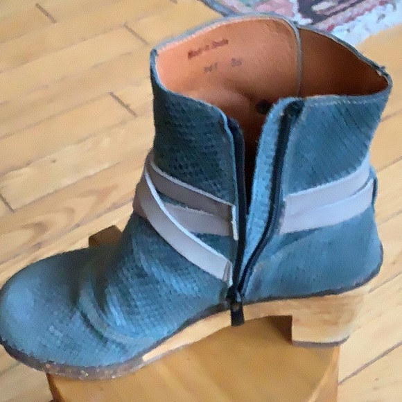 The Art Company Amsterdam Heeled Clog  Ankle Boot 38 excellent condition - Picture 3 of 6